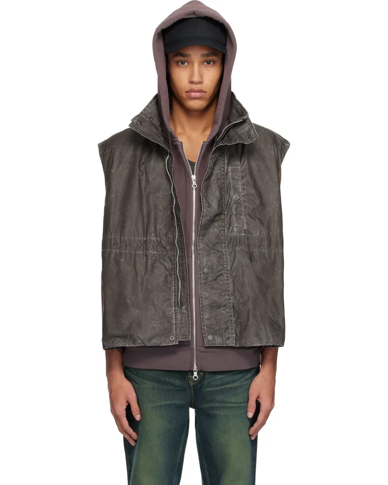 Our Legacy Brown Firm Vest Brown