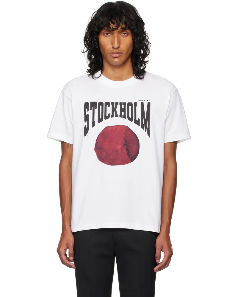 Eytys White Leon T-shirt Stockholm