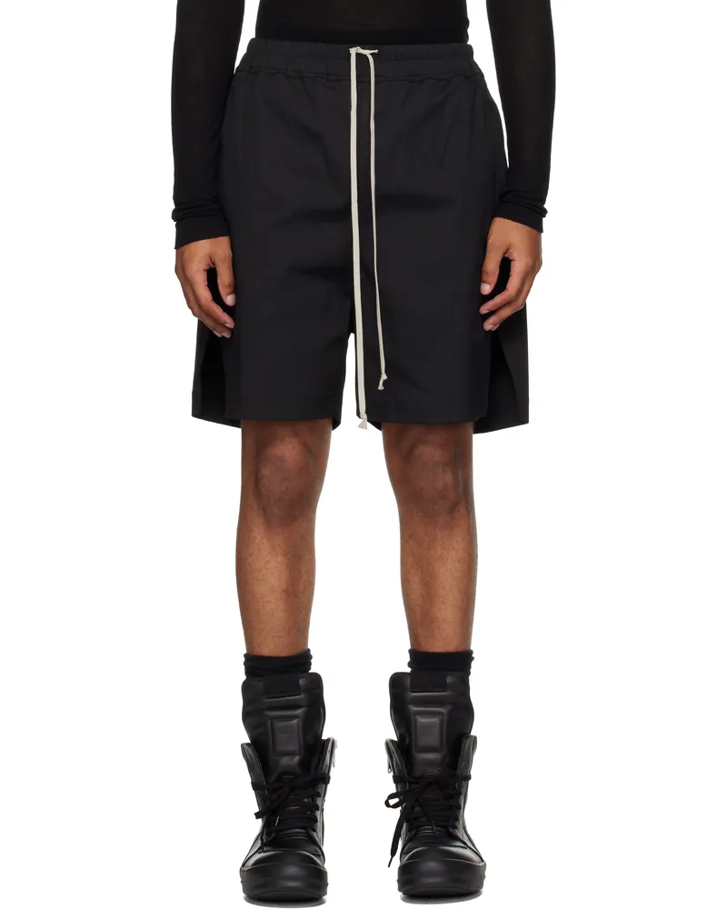 Rick Owens Black Concordians Boxers Shorts 09