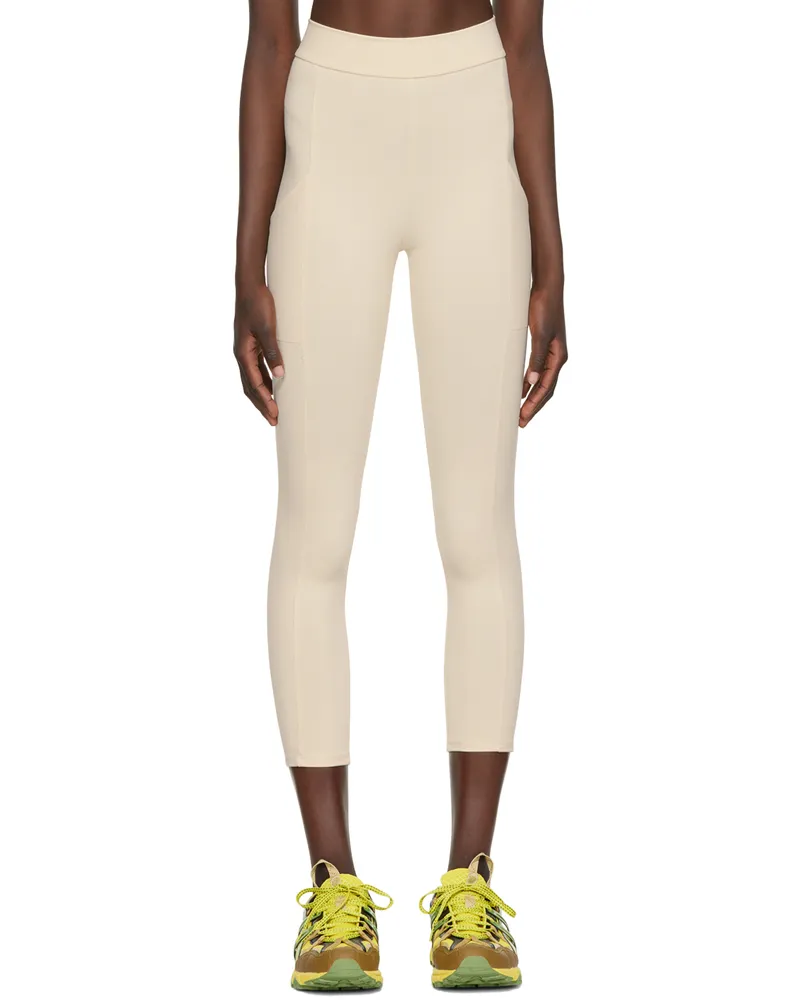 Live The Process Off-White Crystal Sport Leggings Mother