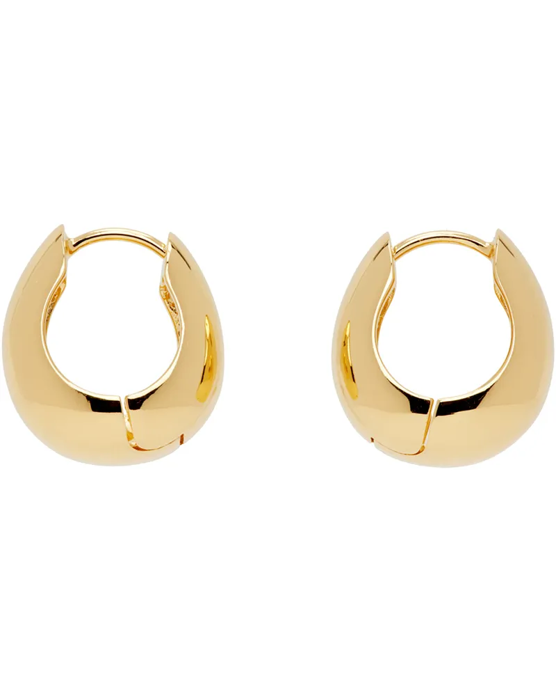 Sophie Buhai Gold Hinged Hoop Earrings 18k