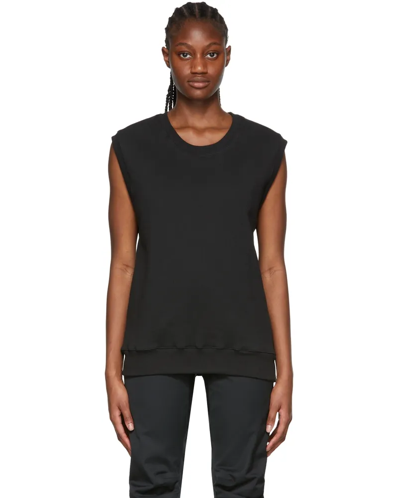 GR10K Black Cotton Sweatshirt Black