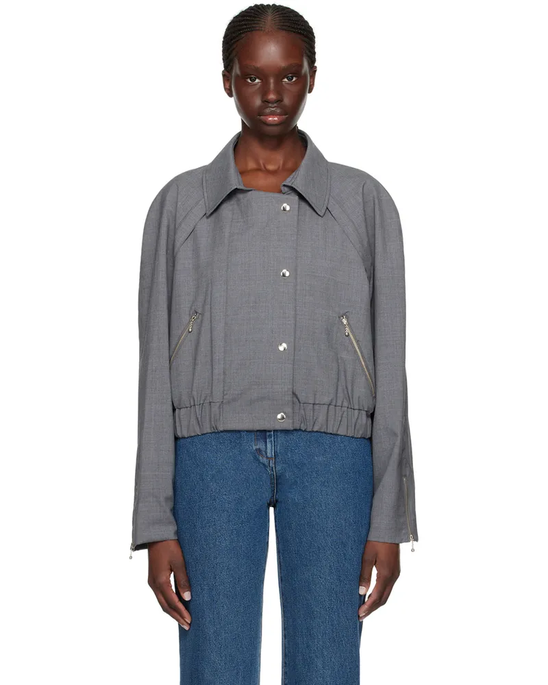 Paris Georgia Gray Dex Jacket Charcoal