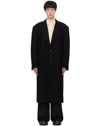 RECTO Black Office Coat Black