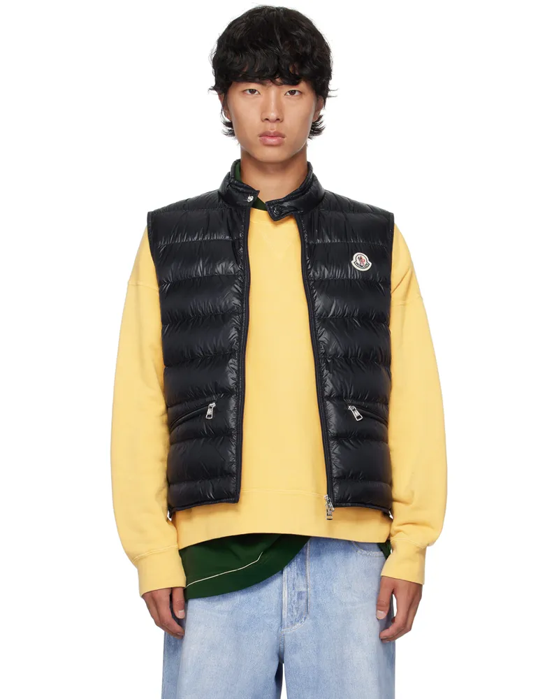 Moncler Navy Gui Down Vest 776