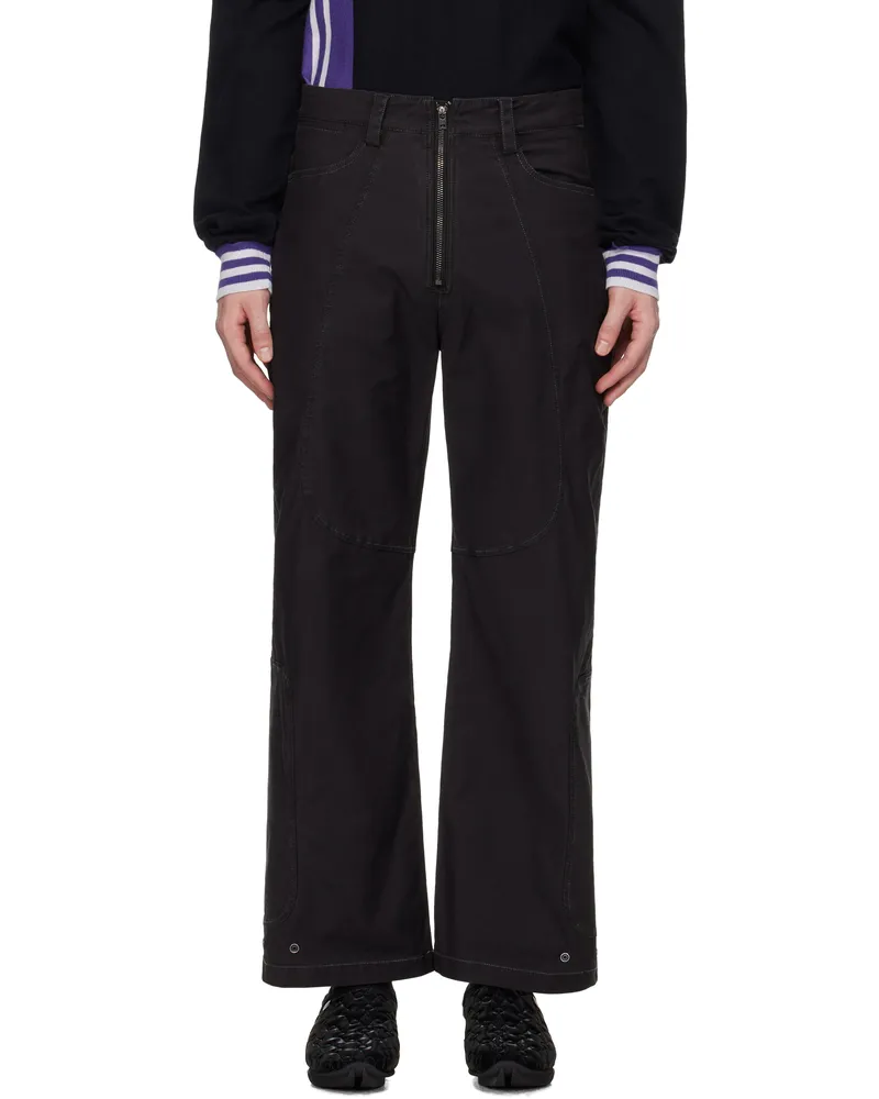 A. A. Spectrum Black Westwind Trousers Black