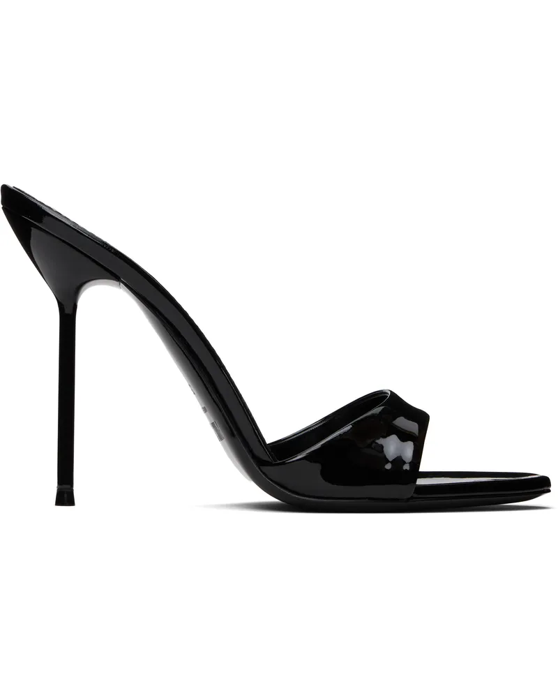 Paris Texas Black Lidia Mules Black