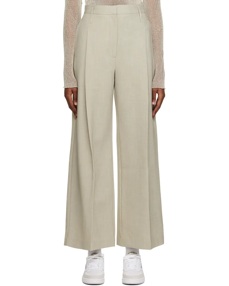 camilla and marc Taupe Morella Trousers Sage
