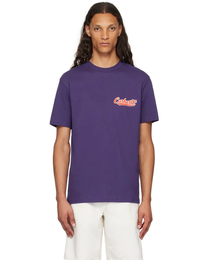 Carhartt WIP Navy Spill T-Shirt 2bzxx