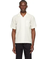 Universal Works White Road Shirt Ecru