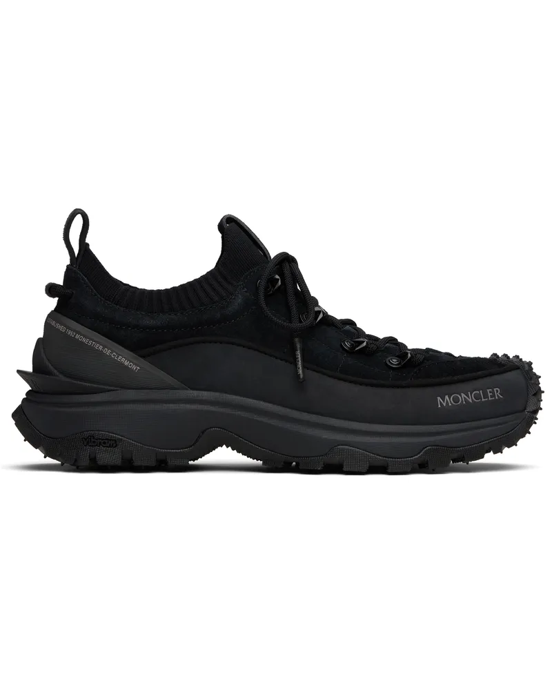 Moncler Black Trailgrip Lite3 Sneakers 999
