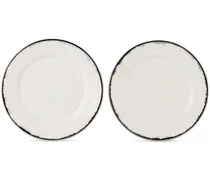 Silver Eclipse Plain Plate Set