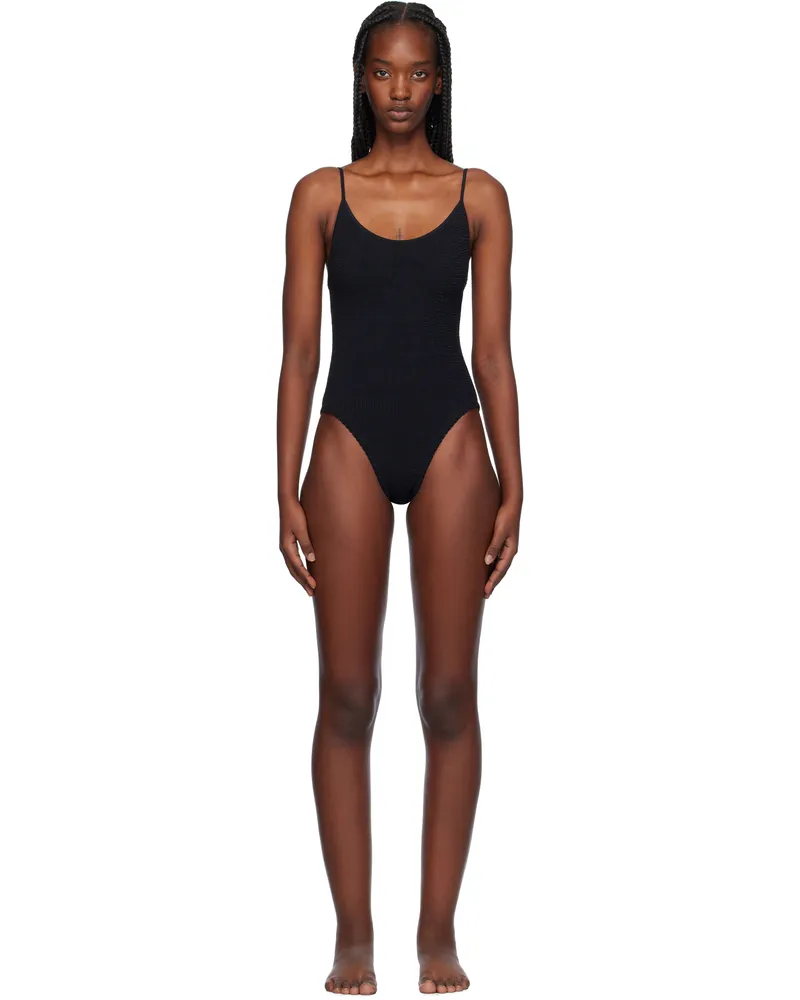 Hunza G Black Pamela Swimsuit Black