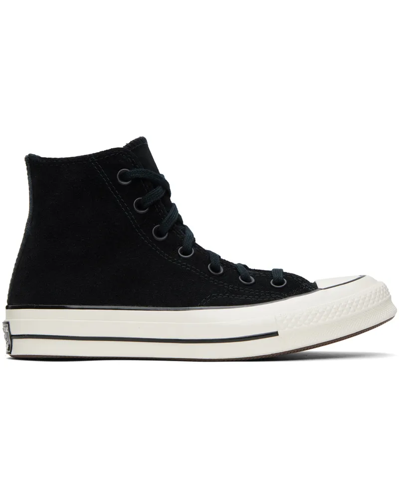 Converse Black Chuck 70 Suede Sneakers Black
