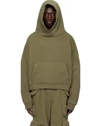 Entire Studios Khaki Heavy Hoodie Military