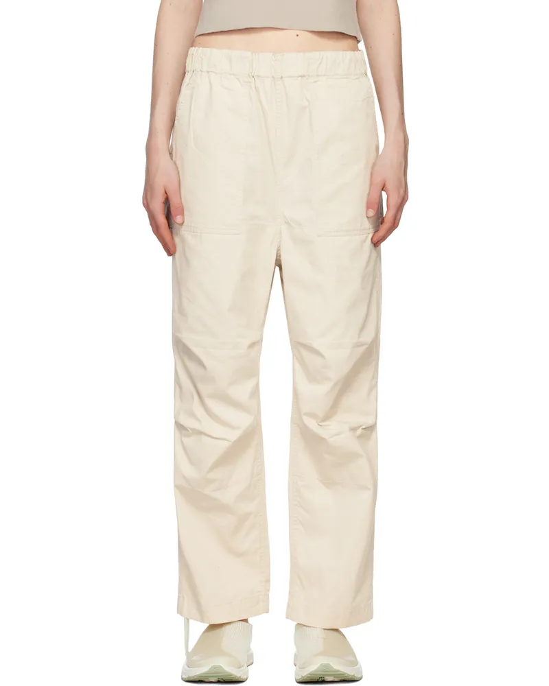 Snow Peak Beige Takibi Easy Trousers Ec