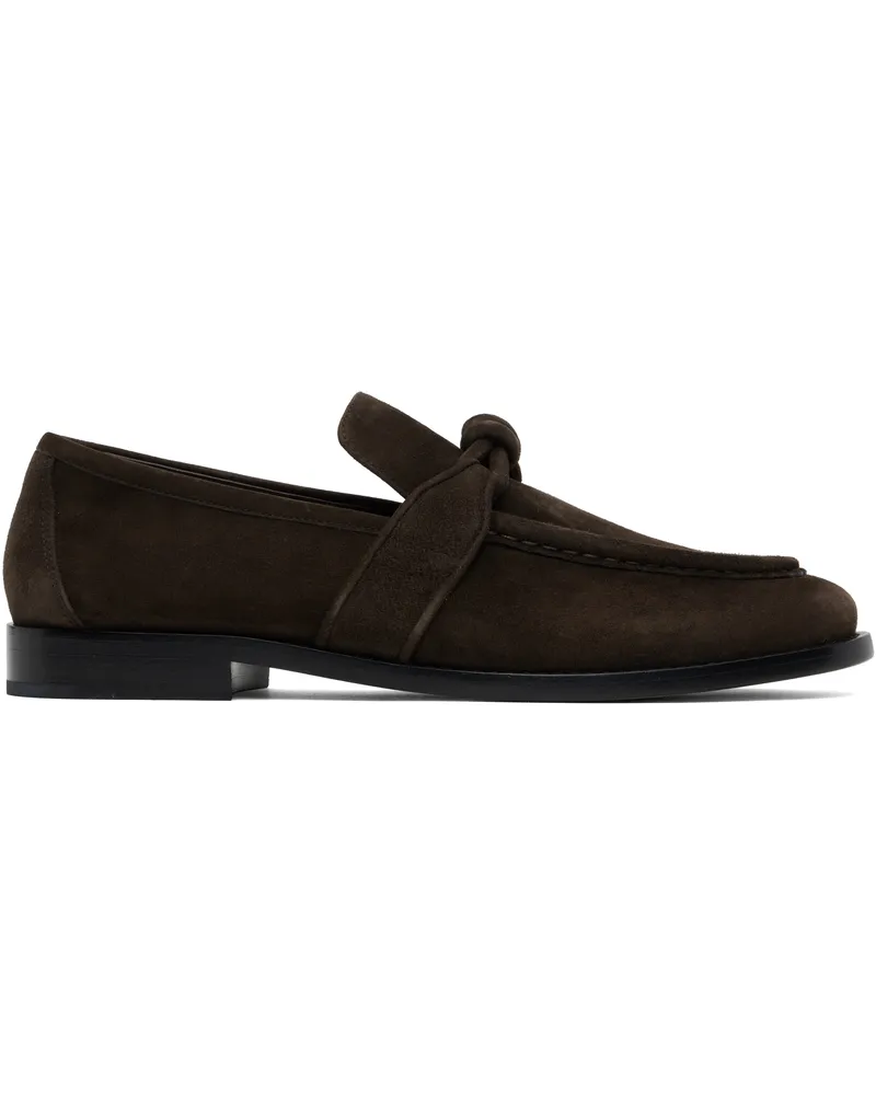 Bottega Veneta Brown Astaire Loafers 2113