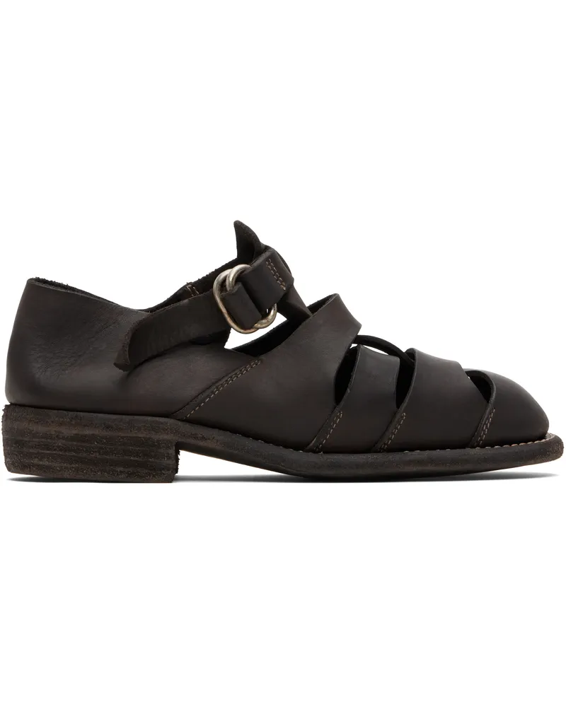GUIDI Brown 99SND Sandals Cv60t