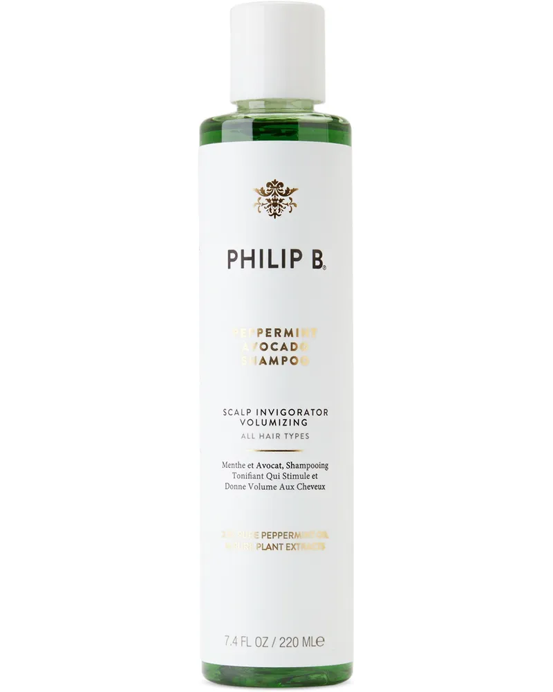 Philip B. Peppermint Avocado Shampoo, 7.4 oz -