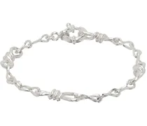 Silver Twist Chain Bracelet