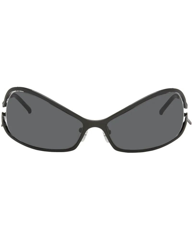 A BETTER FEELING Black Numa Sunglasses Steel