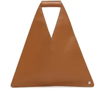Brown Small Flat Tote