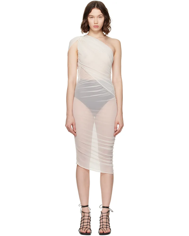 Rick Owens Lilies Off-White Amira Minidress 28