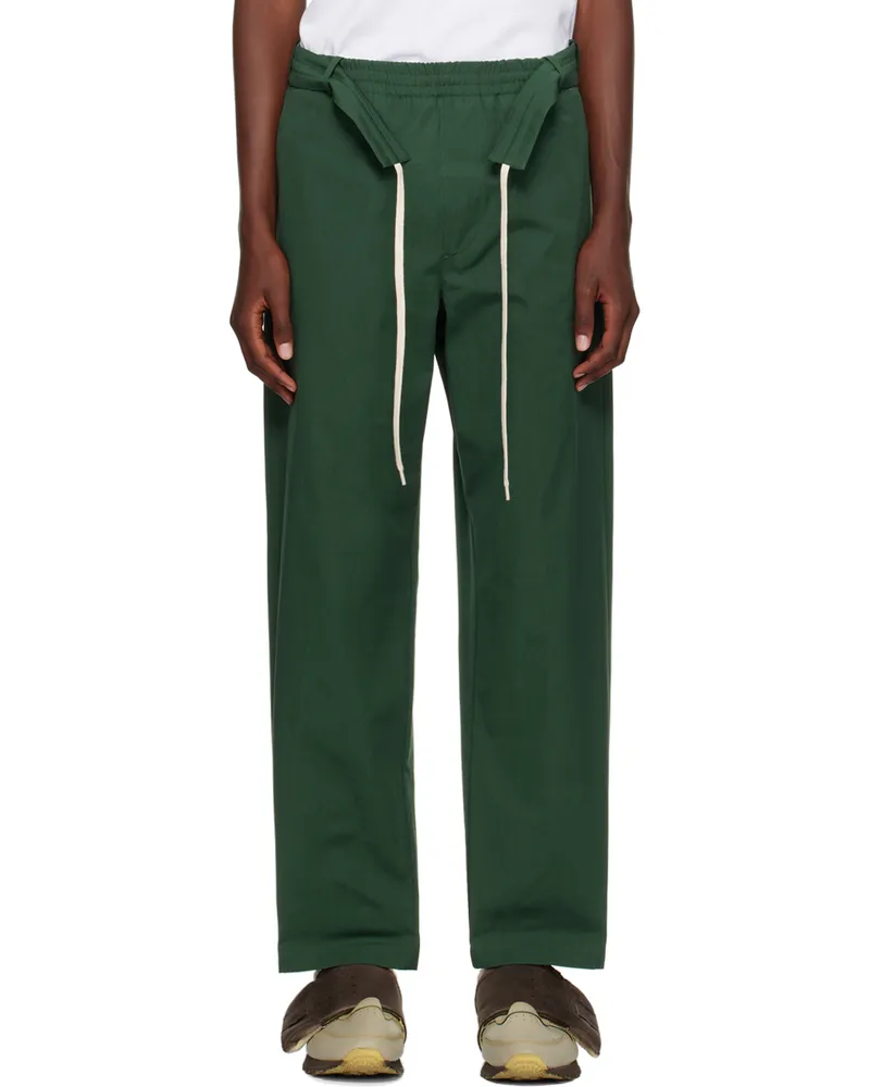 Craig Green Green Circle Trousers Green