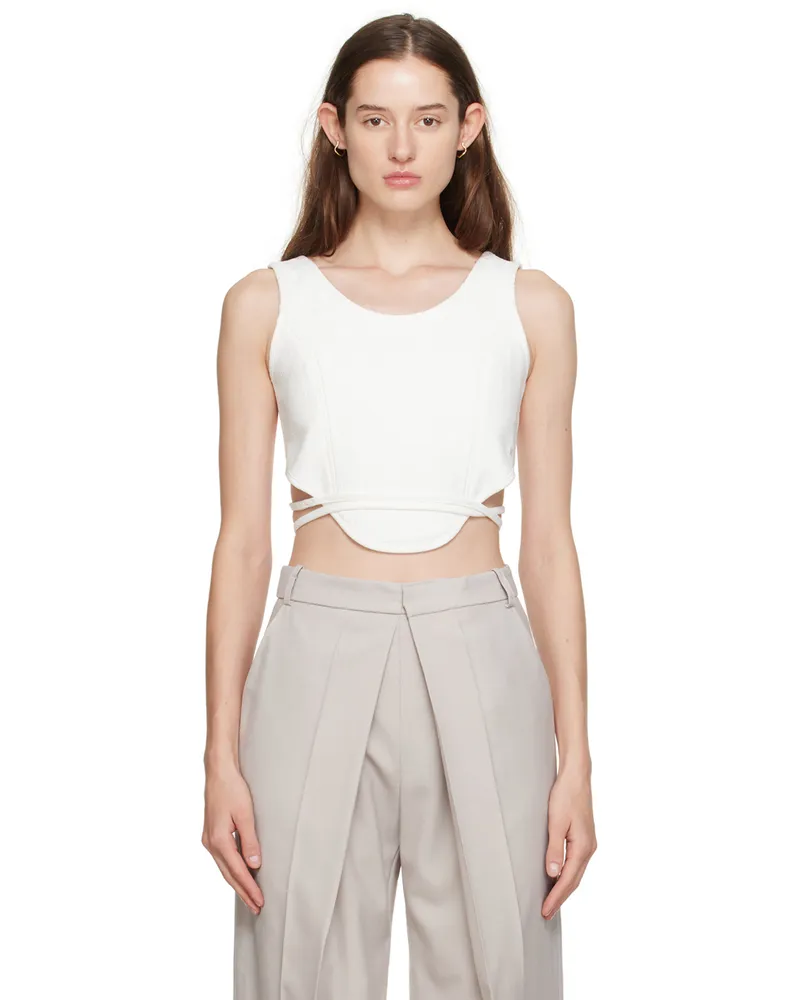 LOW CLASSIC White Convertible Tank Top White