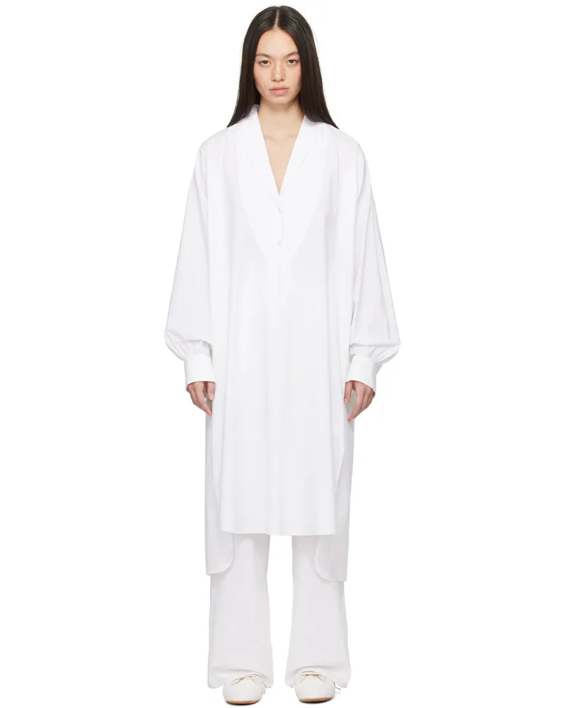 The Row Off-White Elinor Maxi Dress Off