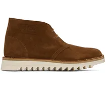 Brown 'wave' Desert Boots