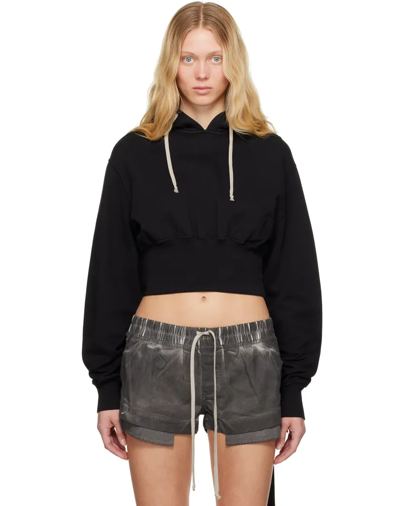 DRKSHDW by Rick Owens Black Hollywood Tatlin Hoodie 09