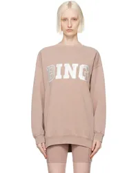 Anine Bing Pink Tyler Sweatshirt Purple