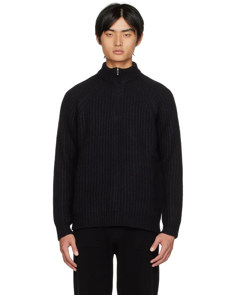 Massimo Alba Black Mica Sweater U900