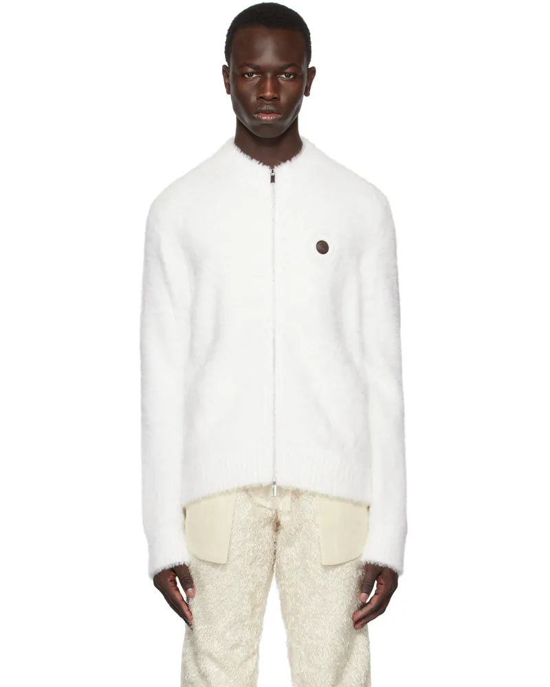 Craig Green SSENSE Exclusive White Fluffy Sweater White
