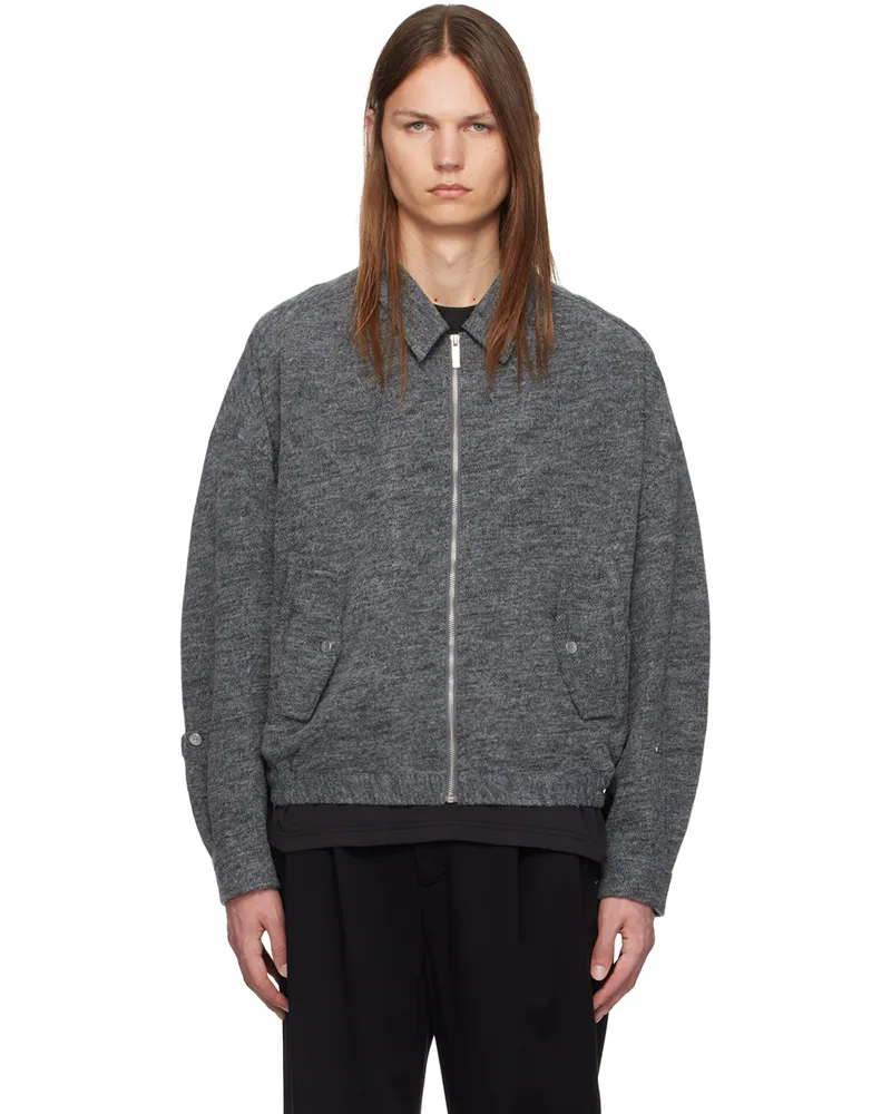 C2H4 Gray Disaaray Jacket Gray