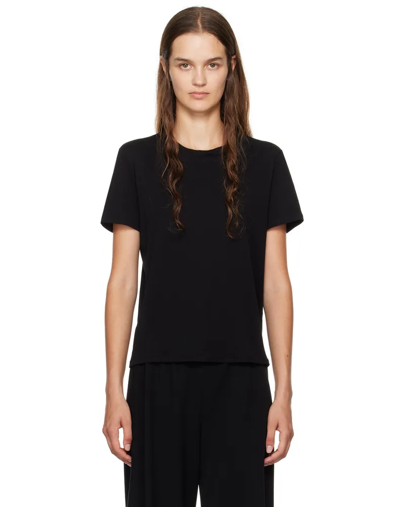 The Row Black Wesler T-Shirt Blk