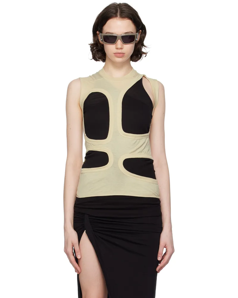DRKSHDW by Rick Owens Off-White Membrane I Tank Top 08