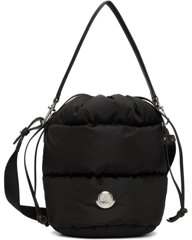 Moncler Black Caradoc Water-Repellent Bucket Bag 999