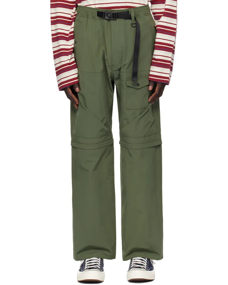 Uniform Bridge Khaki Detachable Cargo Pants Sage