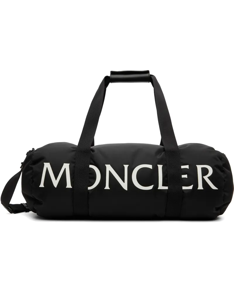 Moncler Black Duddle Gym Weekender Duffle Bag 999