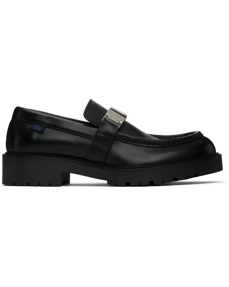 Burberry Black Raft Loafers Black