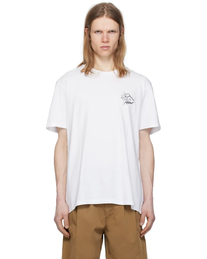 Isabel Marant White Honore T-shirt White