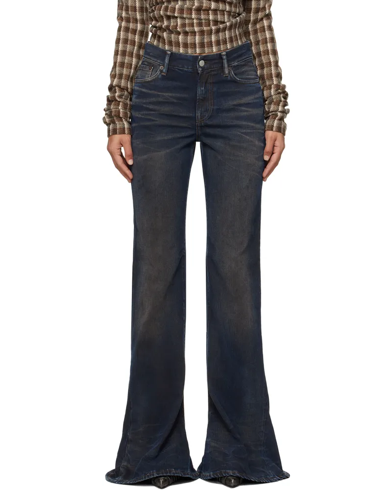 Acne Studios Navy 2024F Jeans Dark