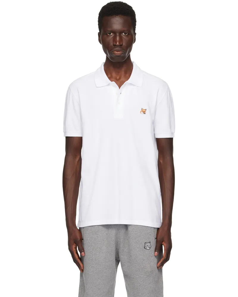 Kitsuné White Fox Head Polo P100