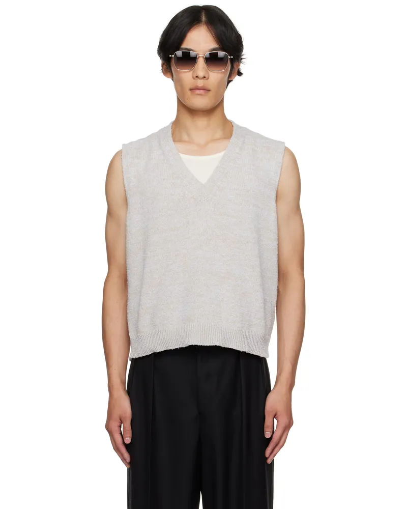 Maison Margiela Beige Knit Vest 003f