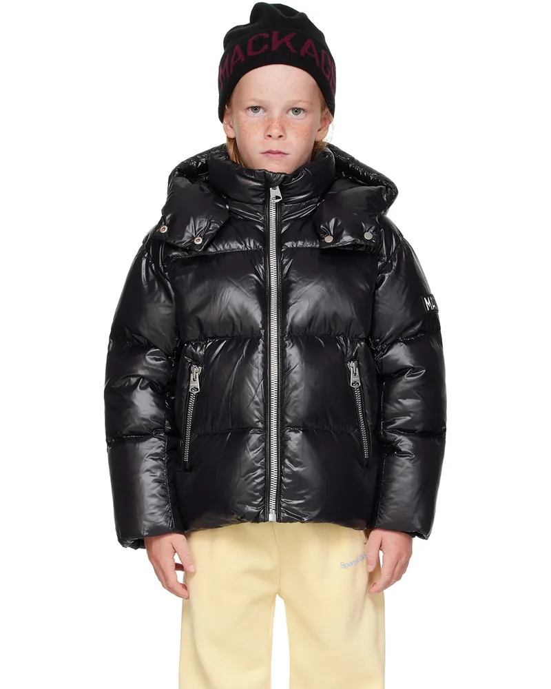Mackage Kids Black Jesse Down Jacket Black