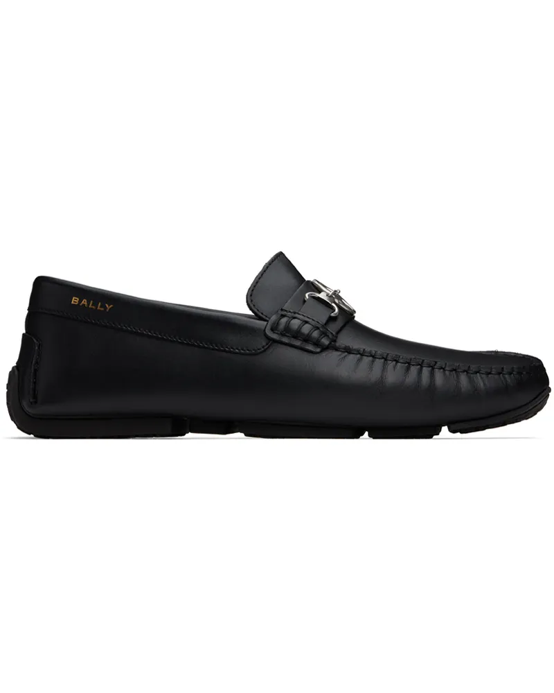 Bally Black Pilot Pexon Loafers Black