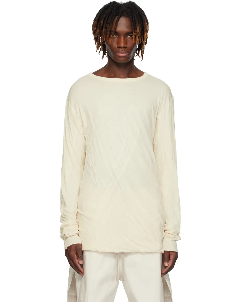 Rick Owens Off-White Hollywood Jumbo Double LS T-shirt 21
