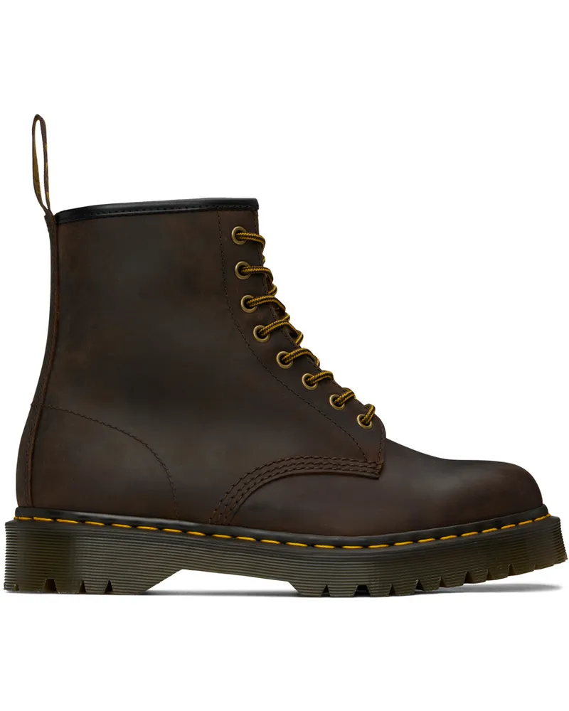Dr.Martens Brown 1460 Bex Boots Dark